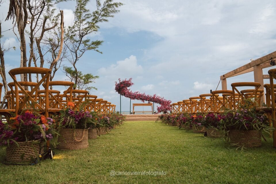 Casamento Pe na Areia - Fernanda & Marconi